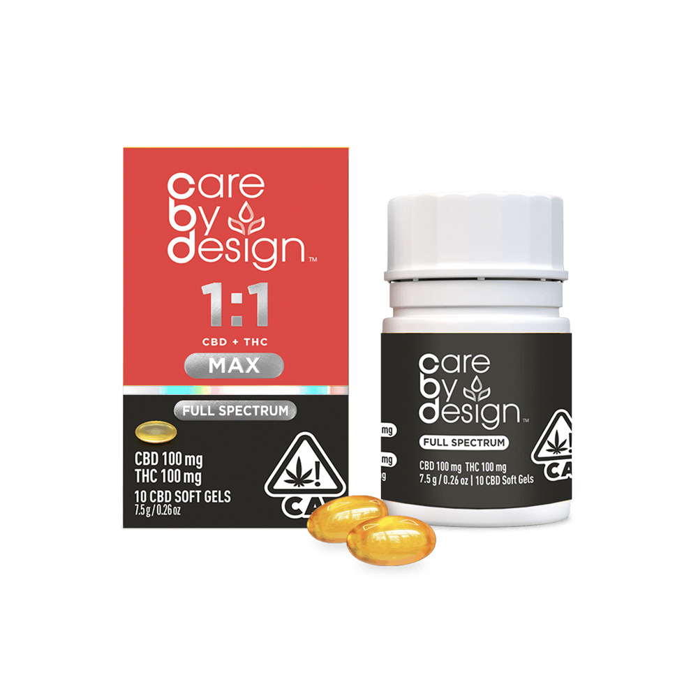 SOFTGEL (1:1) MAX CBD CAPSULES [10 CT]