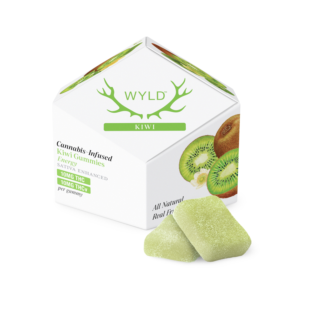 KIWI (1:1) THC/THCV FRUIT GUMMIES [10 CT]
