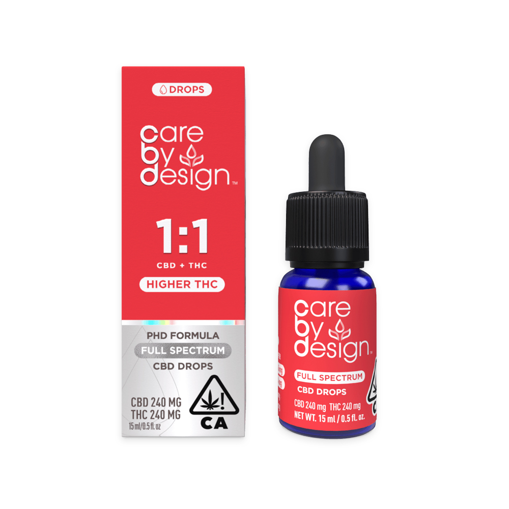 DROPS (1:1) CBD TINCTURE [15 ML]