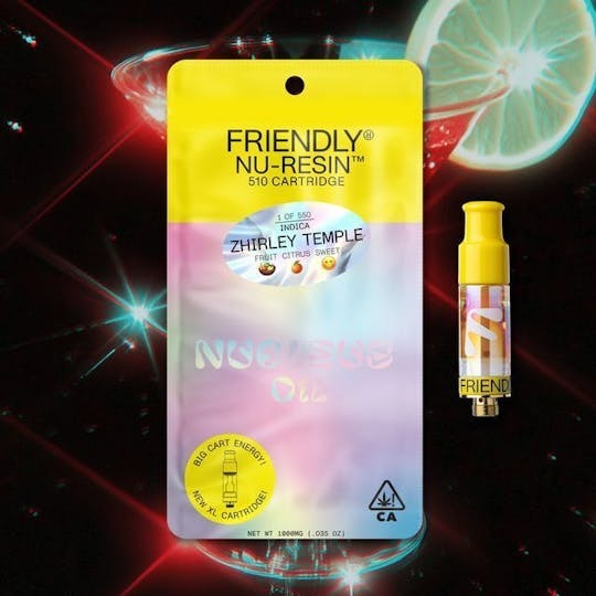 ZHIRLEY TEMPLE NUCLEUS CURED RESIN CARTRIDGE [1 G]