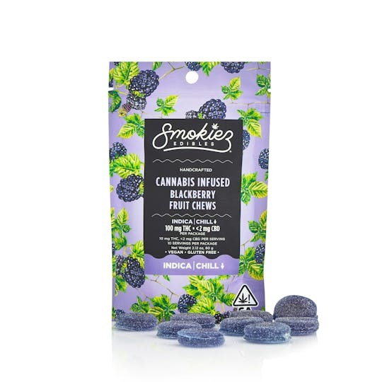 SWEET BLACKBERRY FRUIT CHEWS [10 CT]