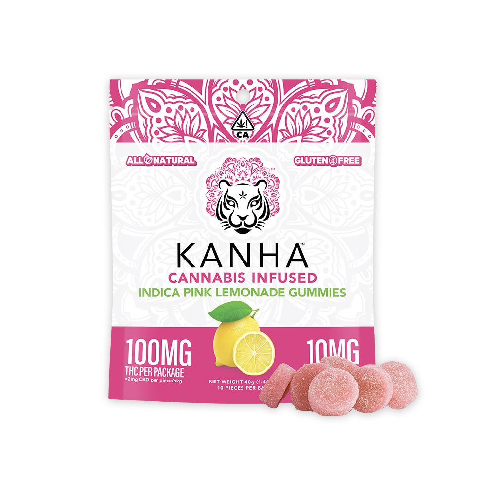 PINK LEMONADE INDICA GUMMIES [10 CT]
