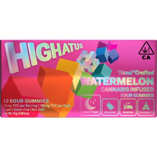 WATERMELON SOUR GUMMIES [10 CT]