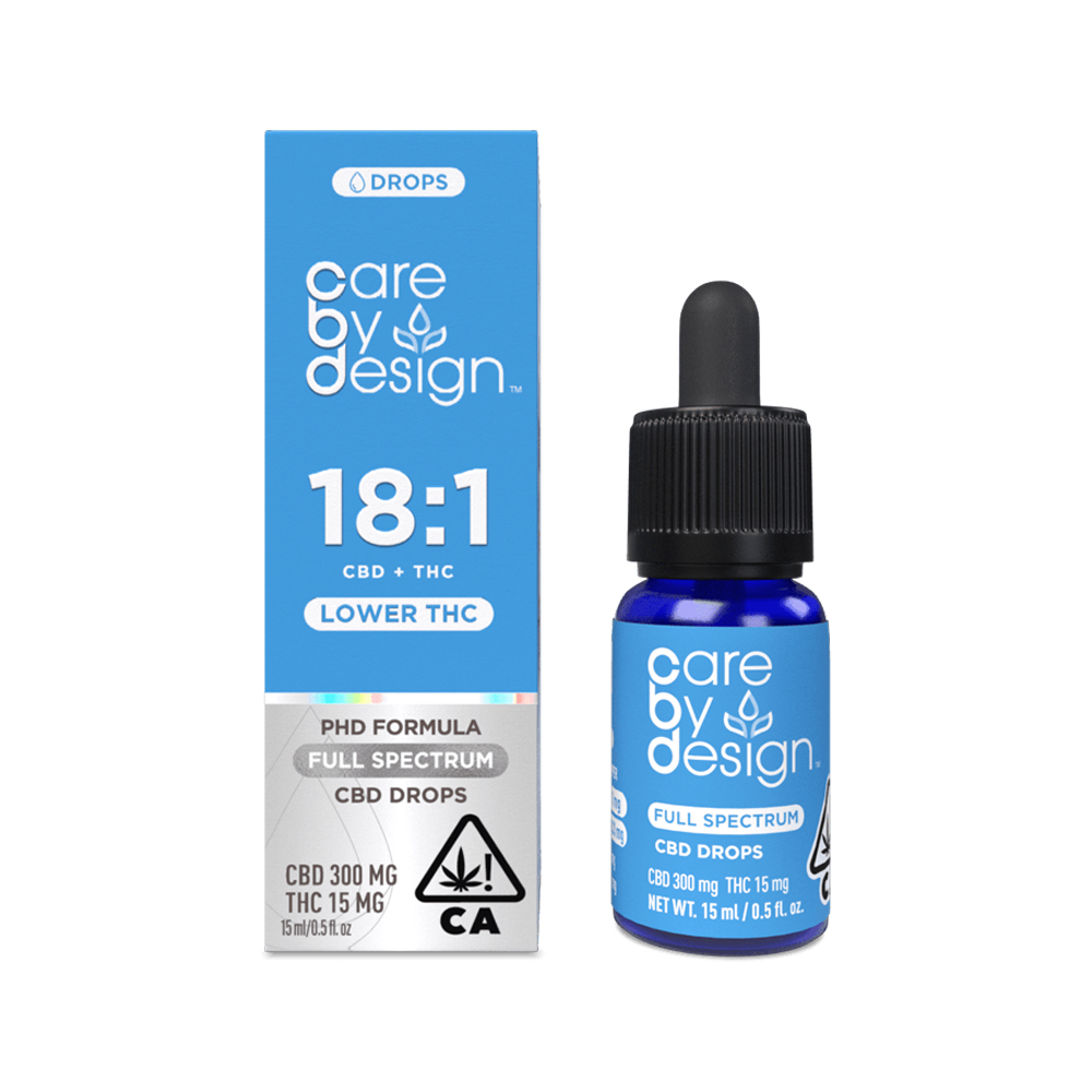 DROPS (18:1) CBD TINCTURE [15 ML]