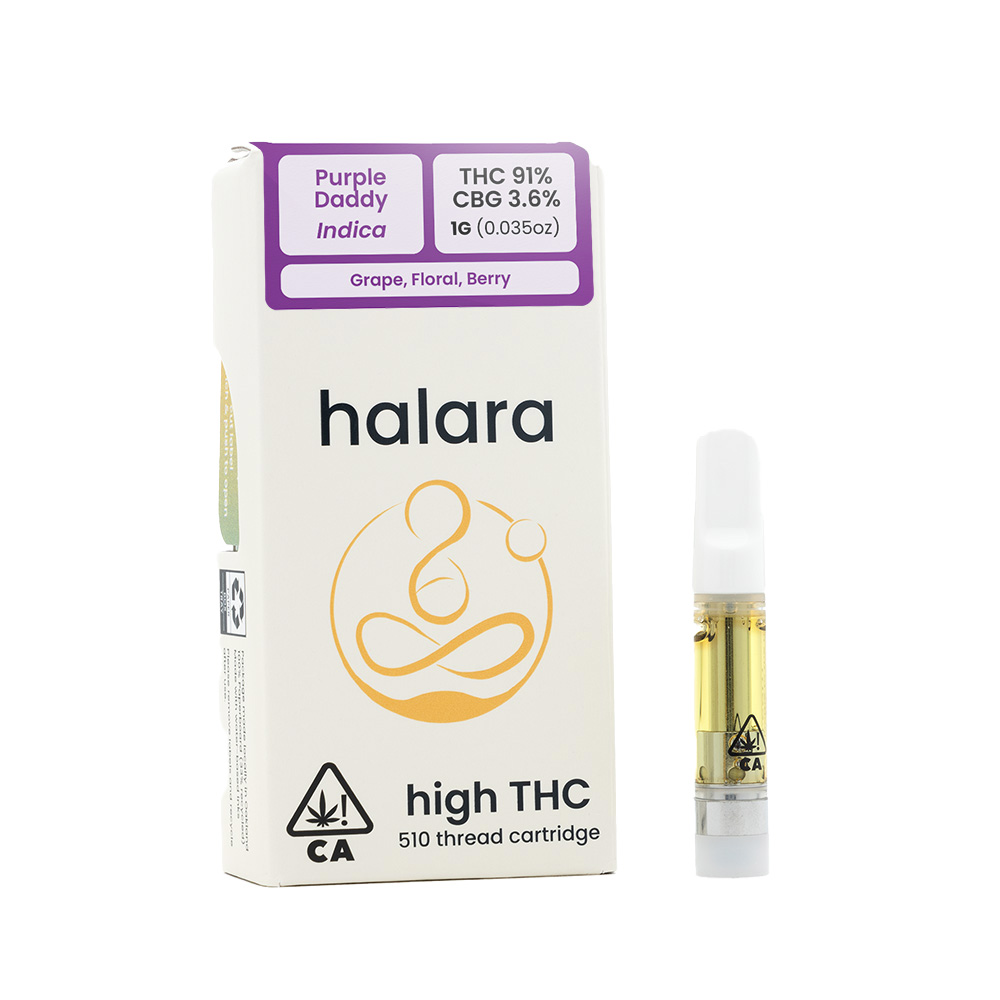PURPLE DADDY HIGH THC CARTRIDGE [1 G]