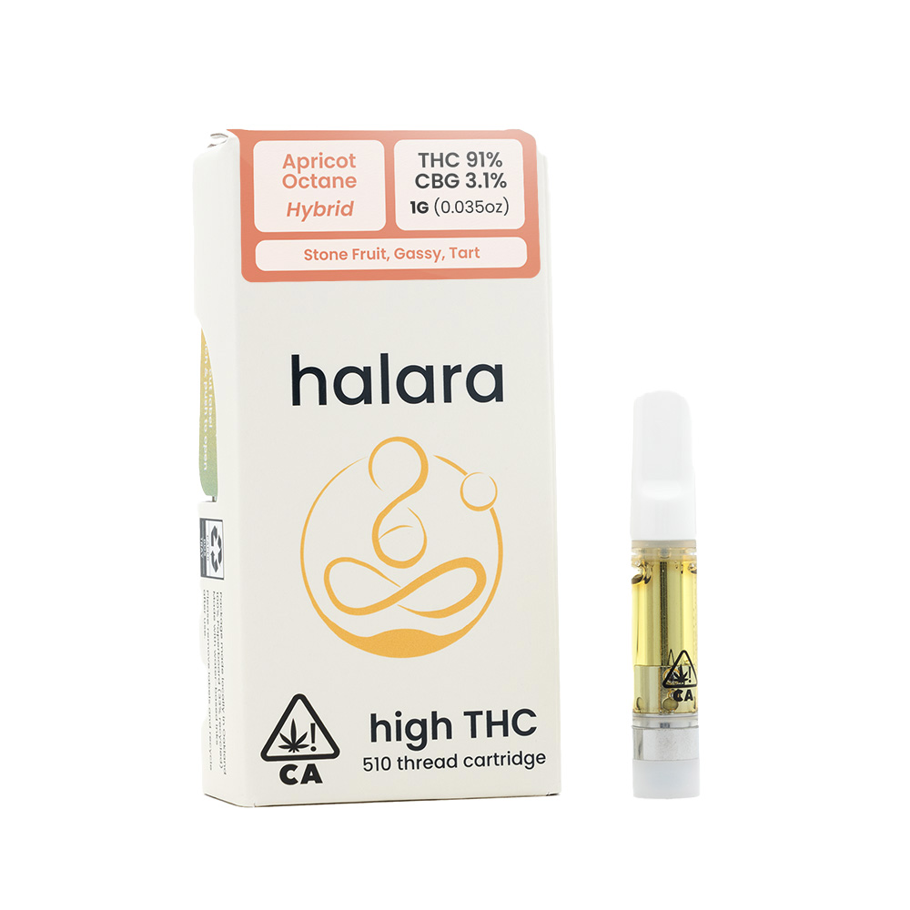APRICOT OCTANE HIGH THC CARTRIDGE [1 G]