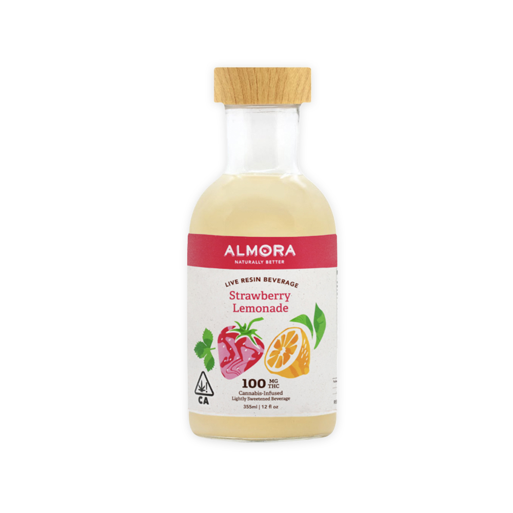 STRAWBERRY LEMONADE LIVE RESIN BEVERAGE [12 OZ]