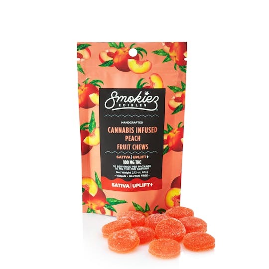 SWEET PEACH FRUIT CHEWS [10 CT]