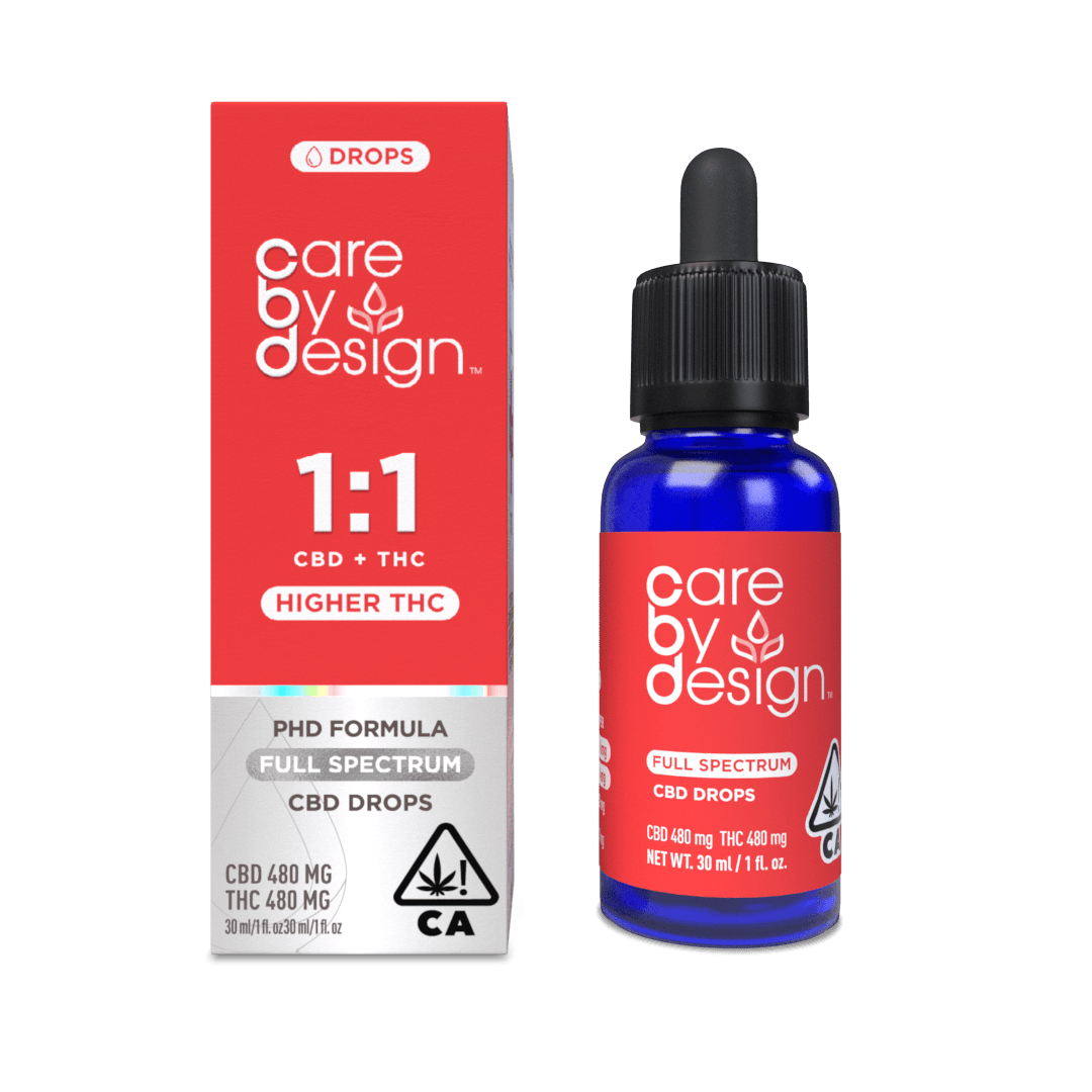 DROPS (1:1) CBD TINCTURE [30 ML]