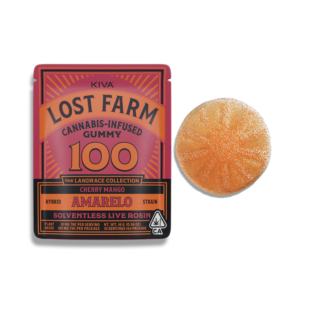 LOST FARM CHERRY MANGO AMARELO ROSIN ONE PIECE GUMMY [1 CT]