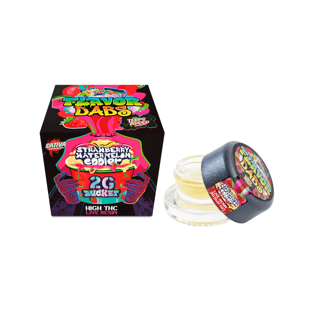 STRAWBERRY WATERMELON COOLER FLAVOR DABS