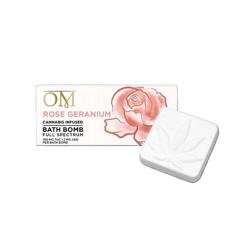 ROSE GERANIUM BATH BOMB