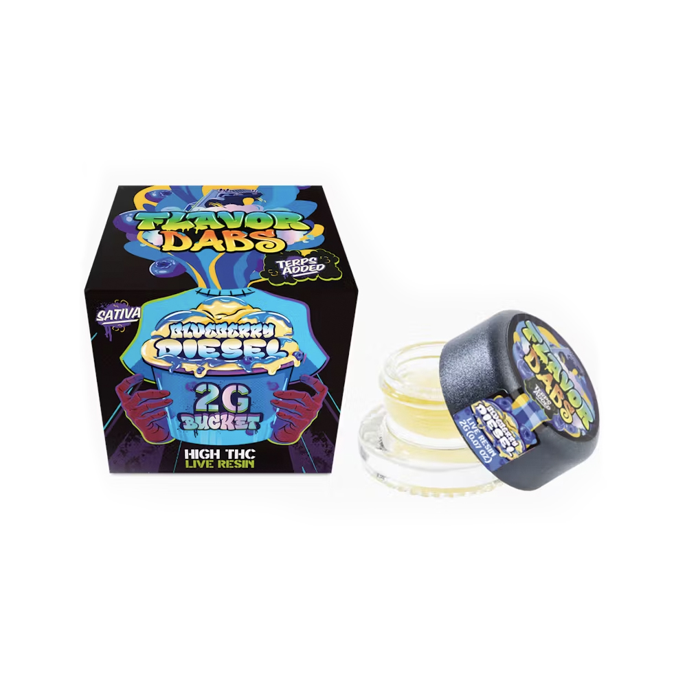 BLUEBERRY DIESEL FLAVOR DABS