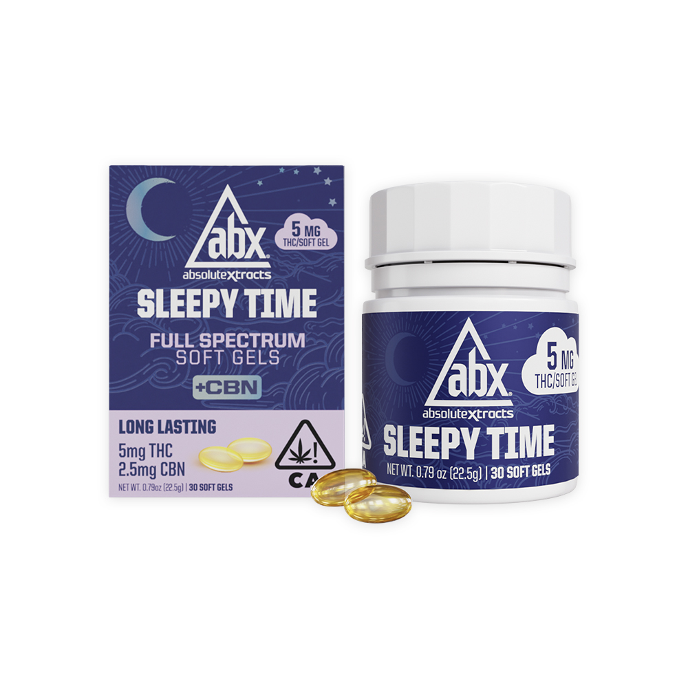 SLEEPY TIME 5MG SOLVENTLESS +CBN SOFT GELS [30 CT]