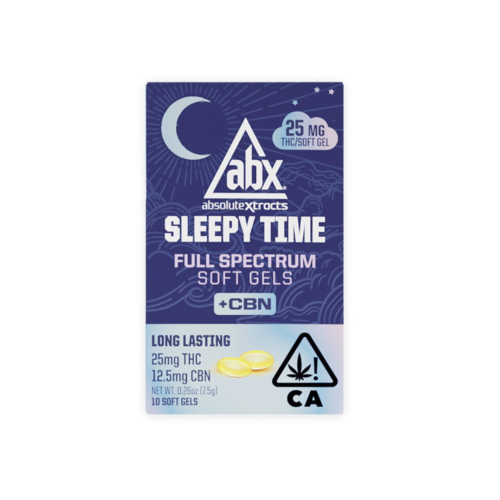 SLEEPY TIME 25MG SOLVENTLESS +CBN SOFT GELS [10 CT]