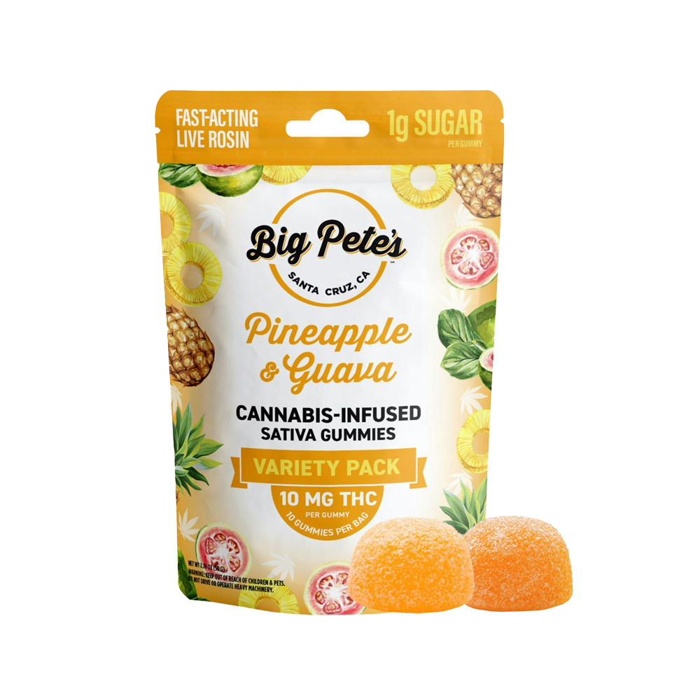 PINEAPPLE & GUAVA ROSIN GUMMIES [10 CT]