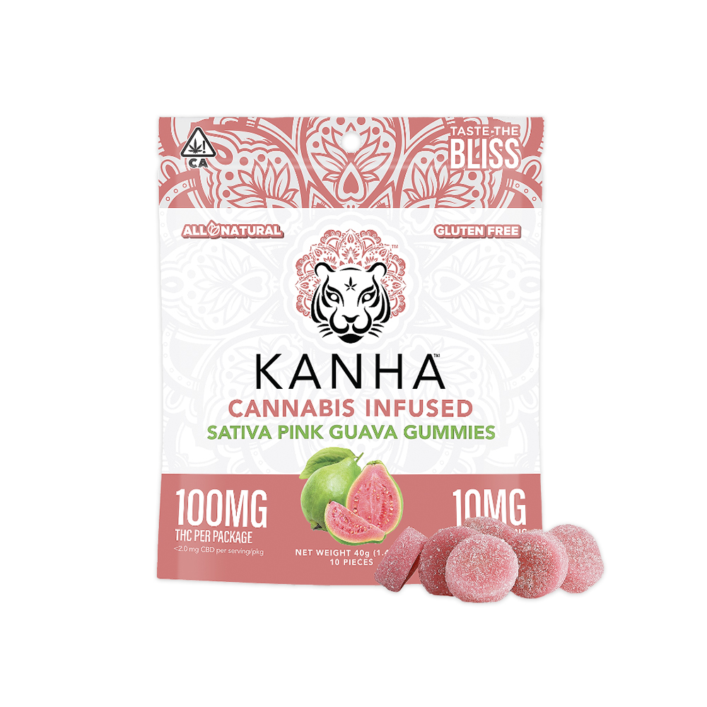 PINK GUAVA SATIVA GUMMIES [10 CT]
