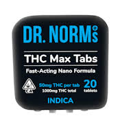 THC MAX INDICA TABLETS [20 CT]