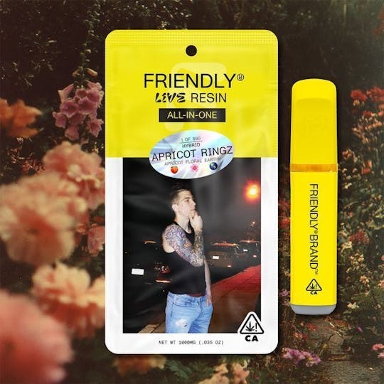 APRICOT RINGZ LIVE RESIN ALL-IN-ONE [1 G]