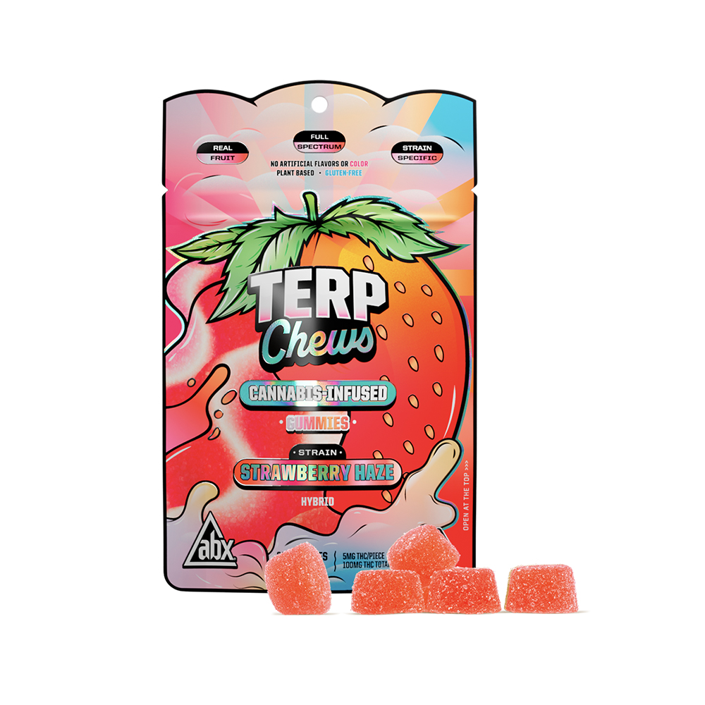 STRAWBERRY HAZE TERP CHEWS [20 CT]