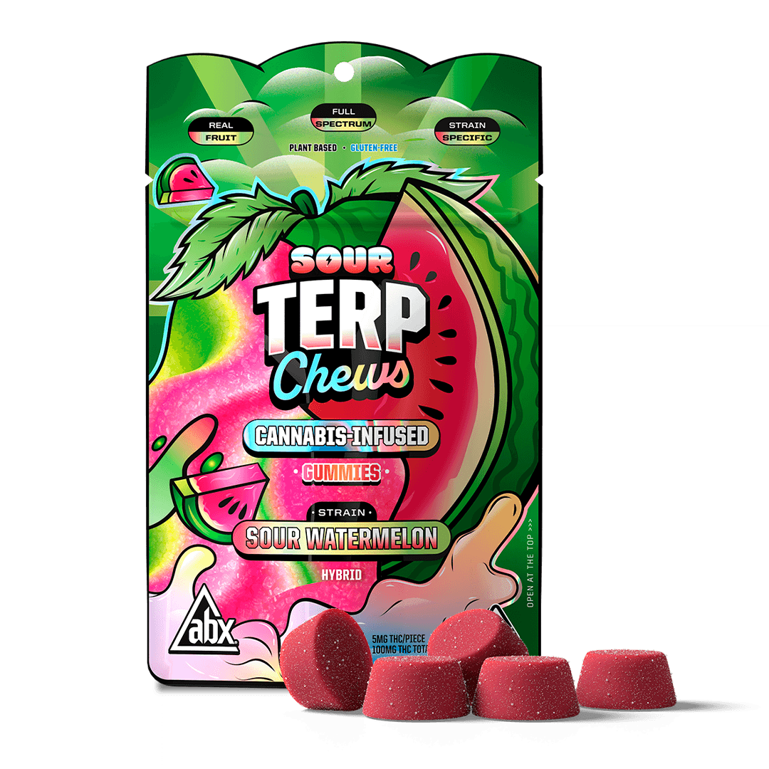 SOUR WATERMELON TERP CHEWS [20 CT]