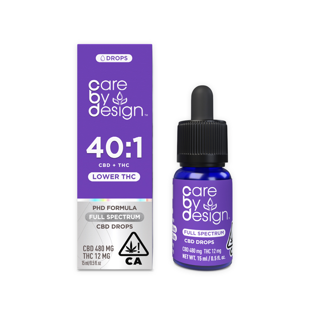 DROPS (40:1) CBD TINCTURE [15 ML]