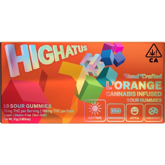 L'ORANGE SOUR GUMMIES [10 CT]