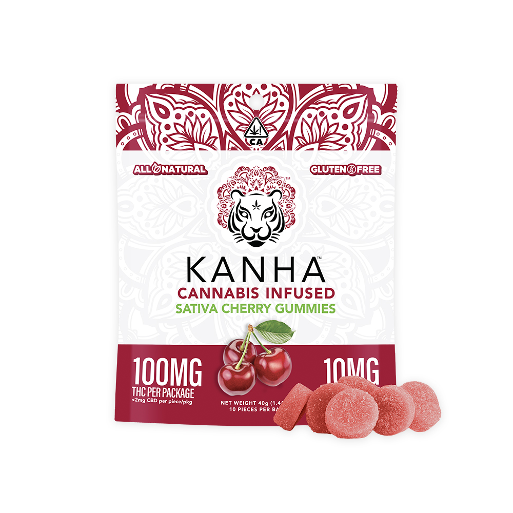 CHERRY SATIVA GUMMIES [10 CT]
