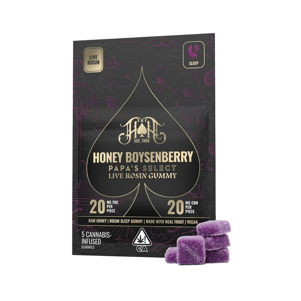 HONEY BOYSENBERRY LIVE ROSIN GUMMIES [5 CT]