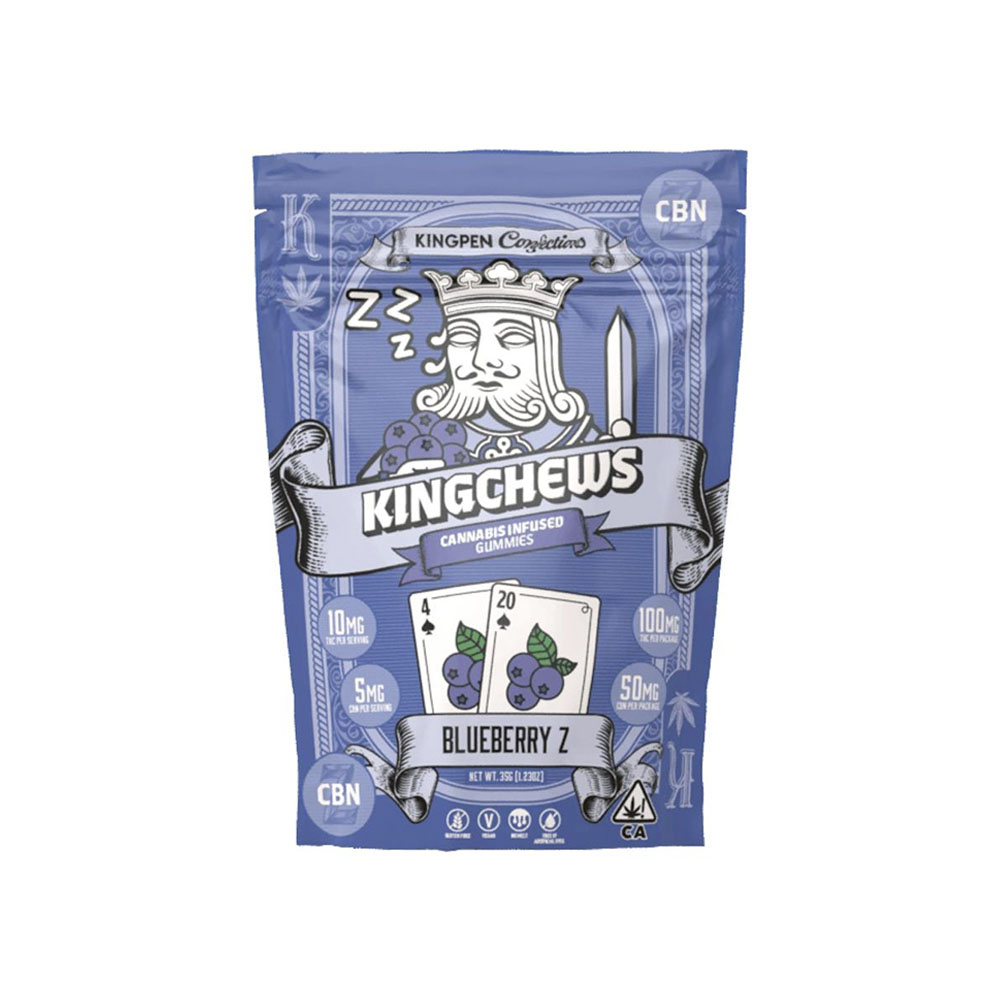 BLUEBERRY Z CBN KINGCHEWS GUMMIES [10 CT]