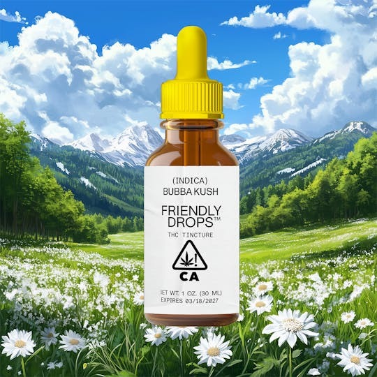 BUBBA KUSH 1000MG TINCTURE [1 OZ]