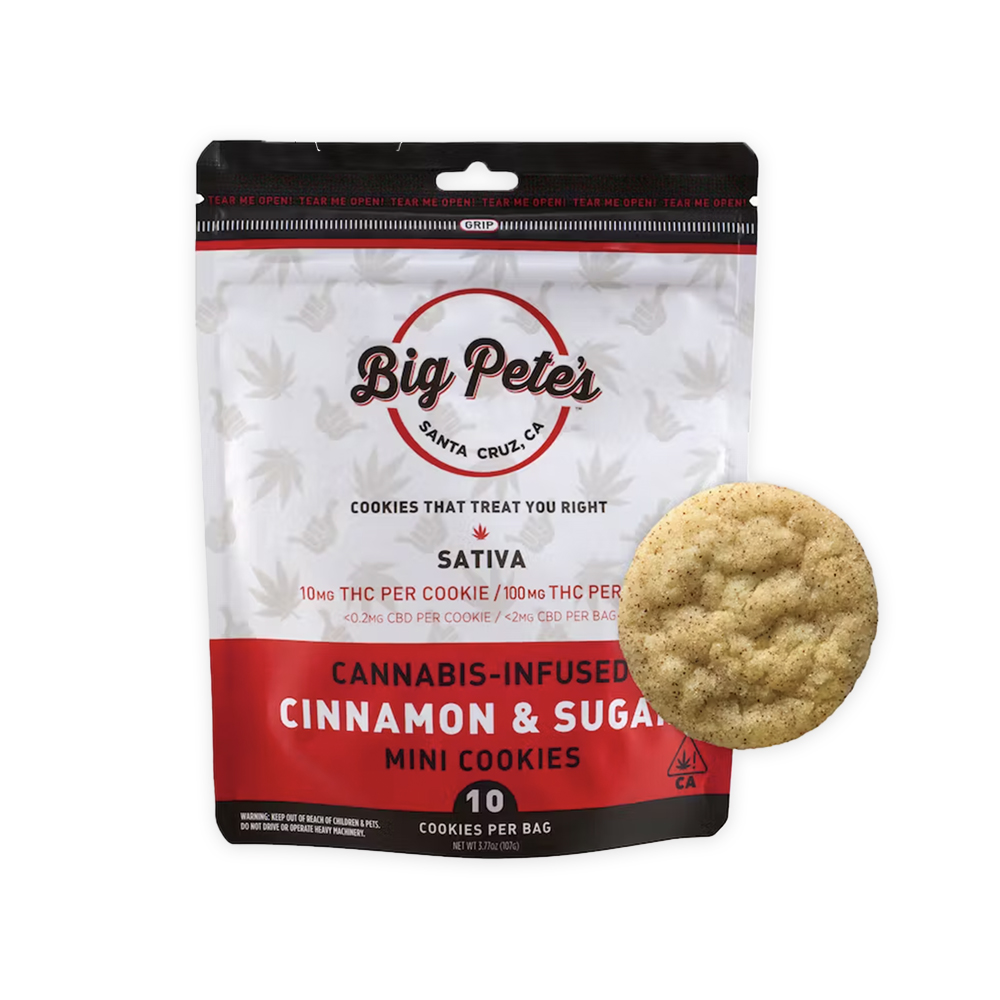 CINNAMON SUGAR SATIVA MINI COOKIES [10 CT]