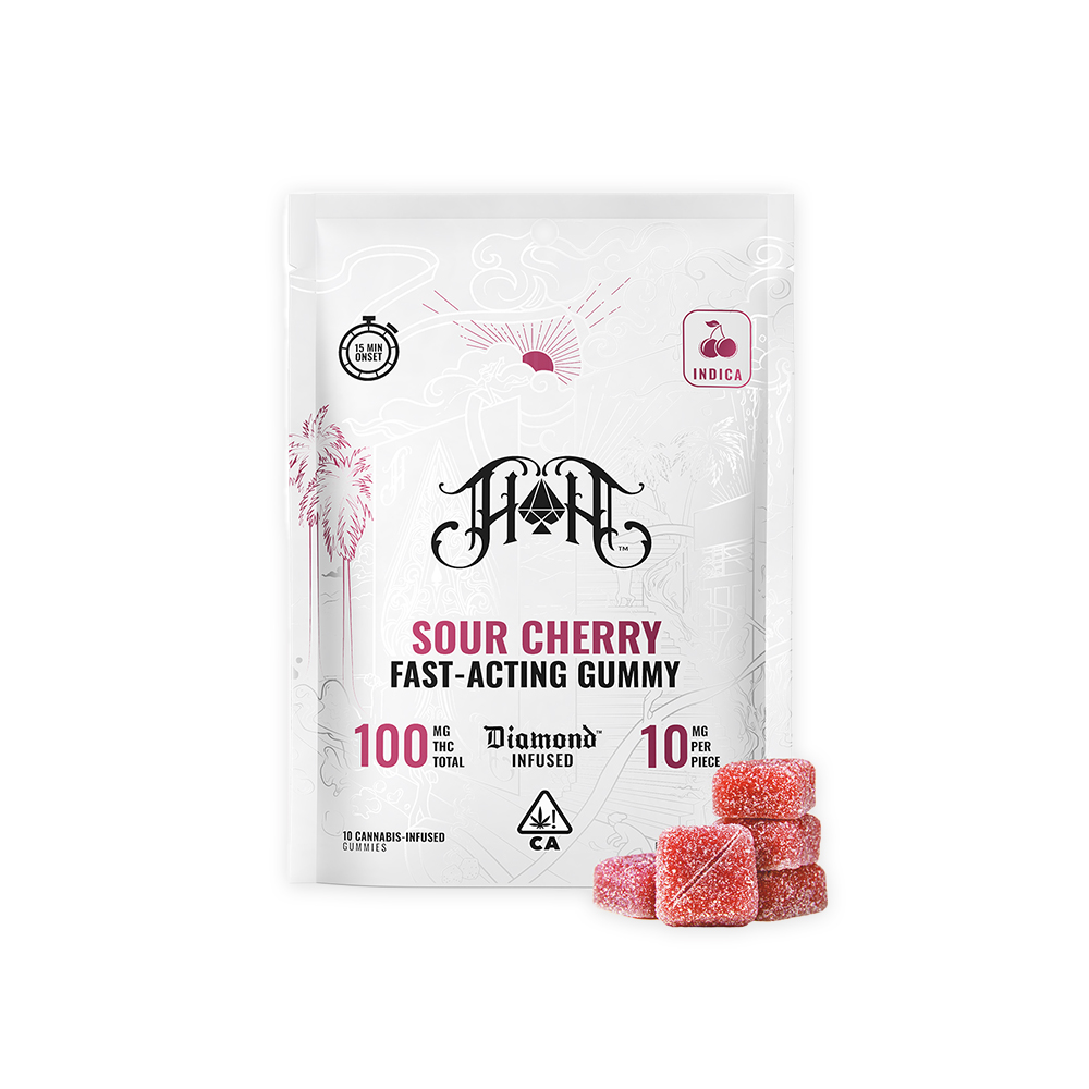 SOUR CHERRY FAST-ACTING GUMMIES [10 CT]