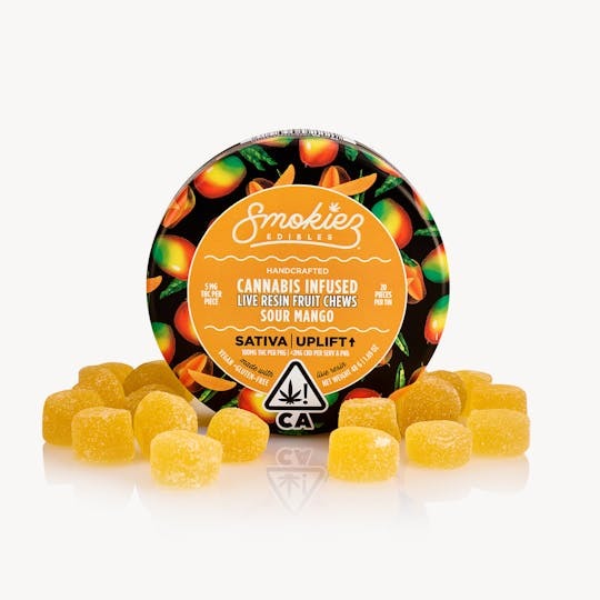 SOUR MANGO LIVE RESIN FRUIT CHEWS [20 CT]