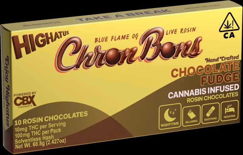 CHOCOLATE FUDGE CHRONBONS [10 CT]