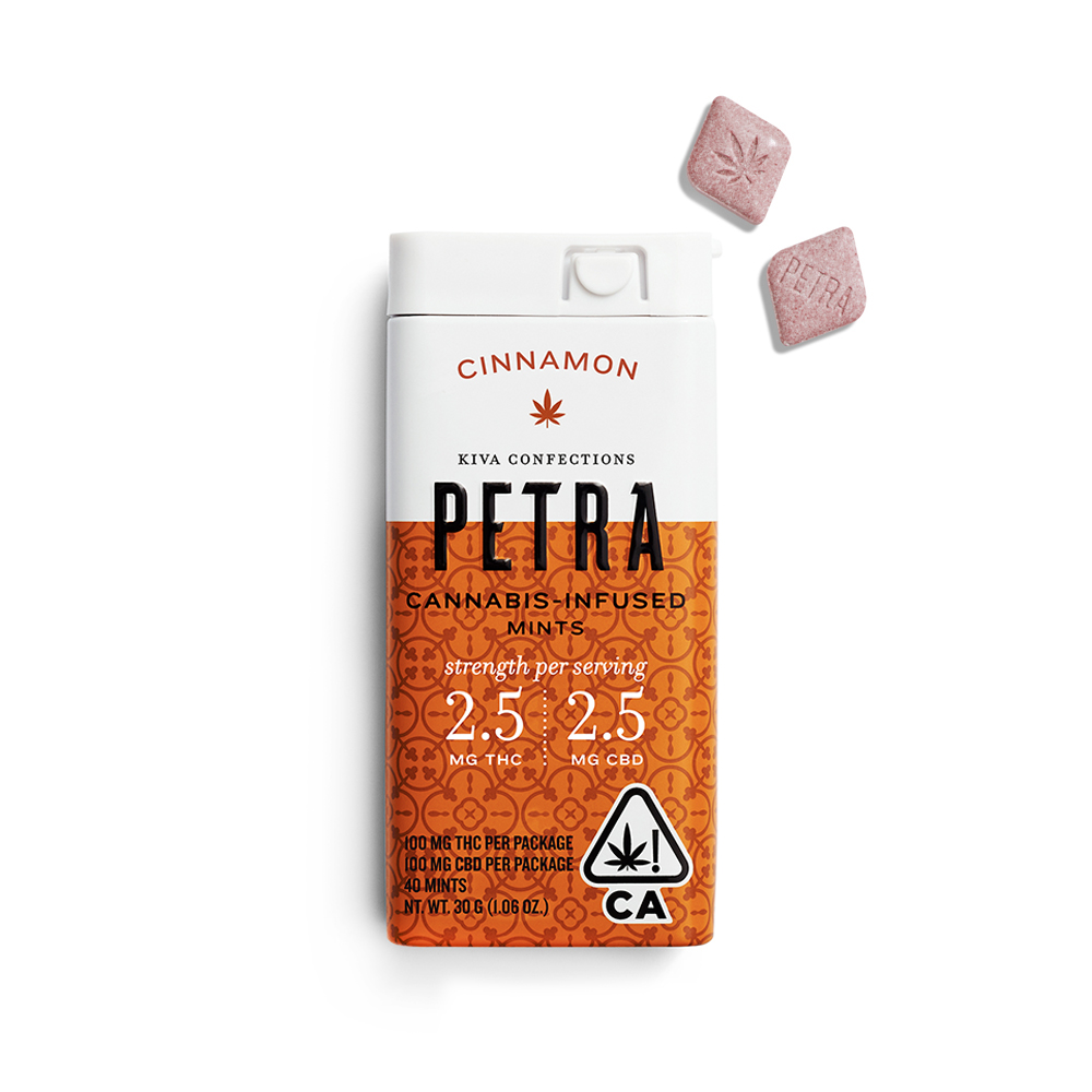 PETRA CINNAMON (1:1) CBD MINTS [40 CT]