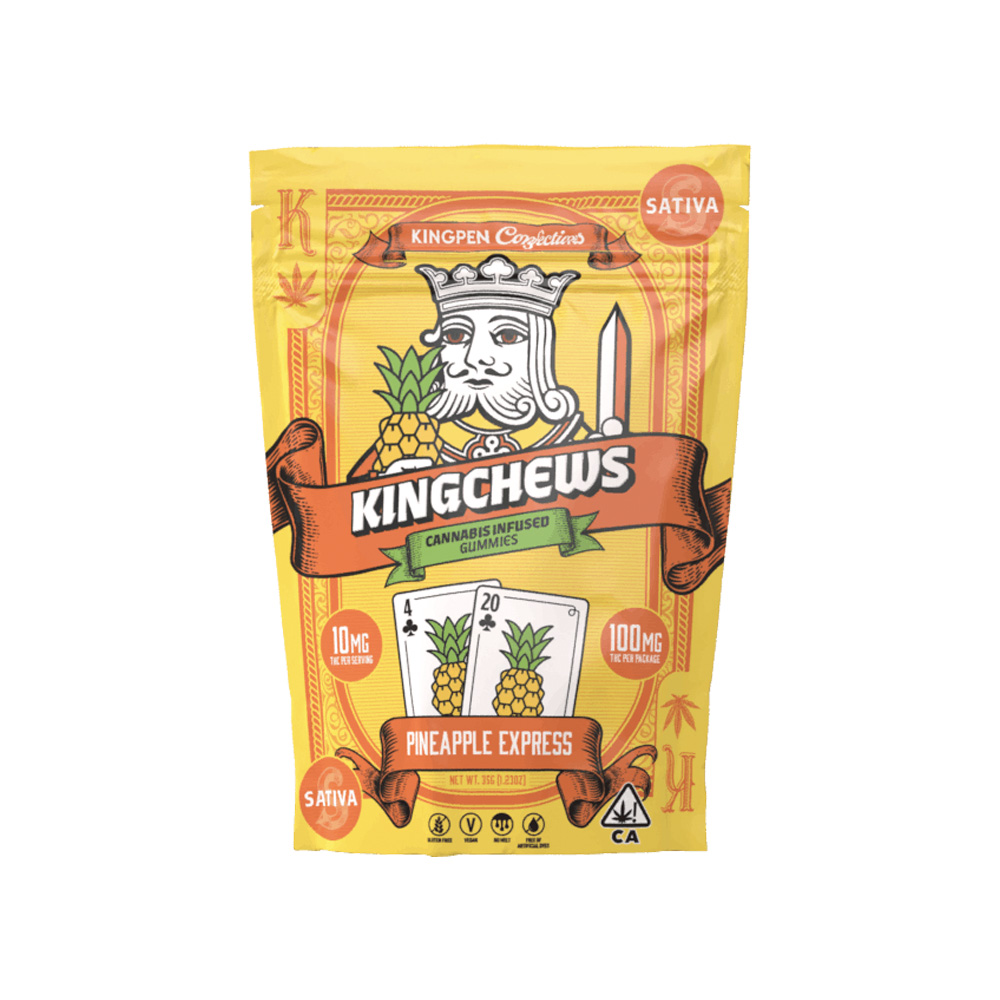 PINEAPPLE EXPRESS KINGCHEWS GUMMIES [10 CT]