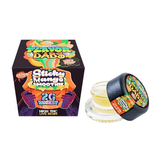 STICKY MANGO FLAVOR DABS LIVE RESIN [2 G]