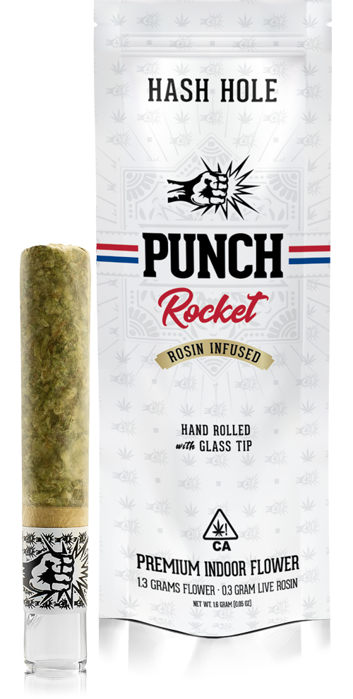SUPER SILVER HAZE X DULCE DE PAPAYA ROCKET ROSIN INFUSED PRE-ROLL [1.6 G]