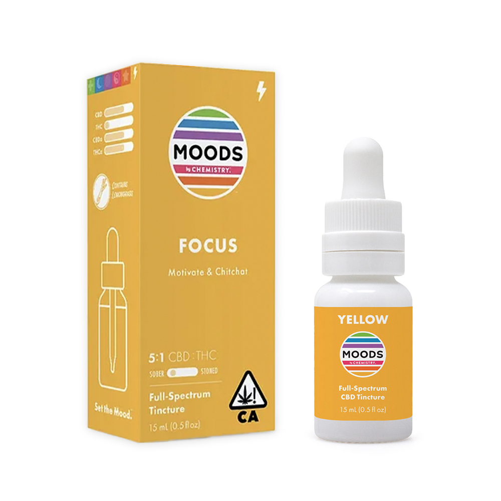 MOODS YELLOW (5:1) CBD TINCTURE [15 ML]