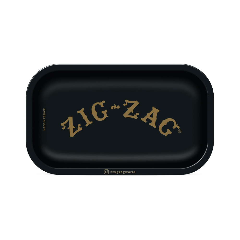 BLACK LOGO ROLLING TRAY (6.5" X 10.75")