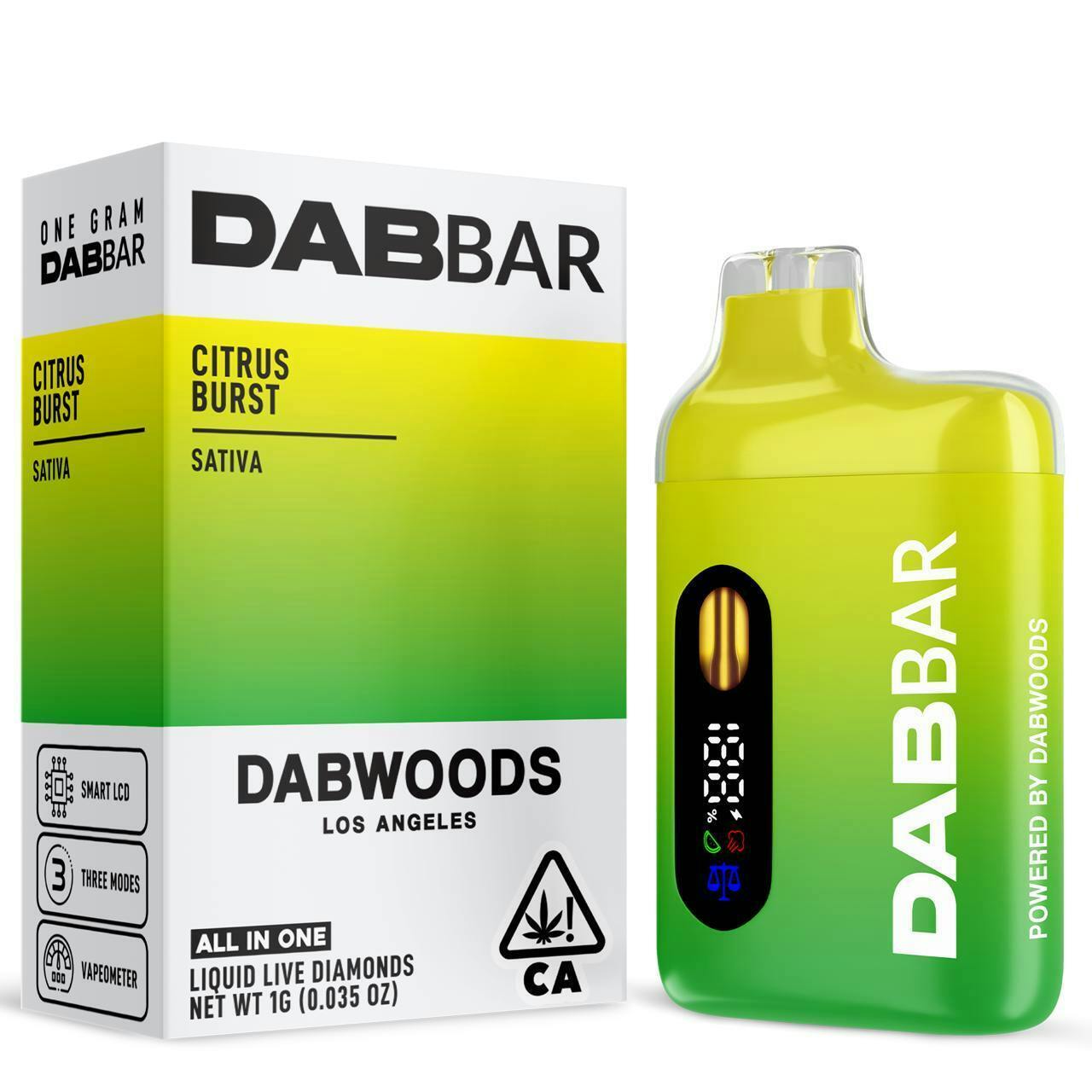 CITRUS BURST - DAB BAR - LIQUID LIVE DIAMONDS