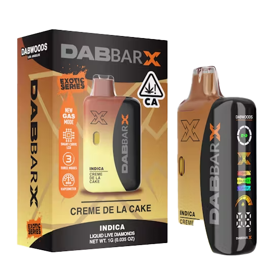 CRÈME DE LA CAKE - EXOTIC DAB BAR - LIQUID LIVE DIAMONDS