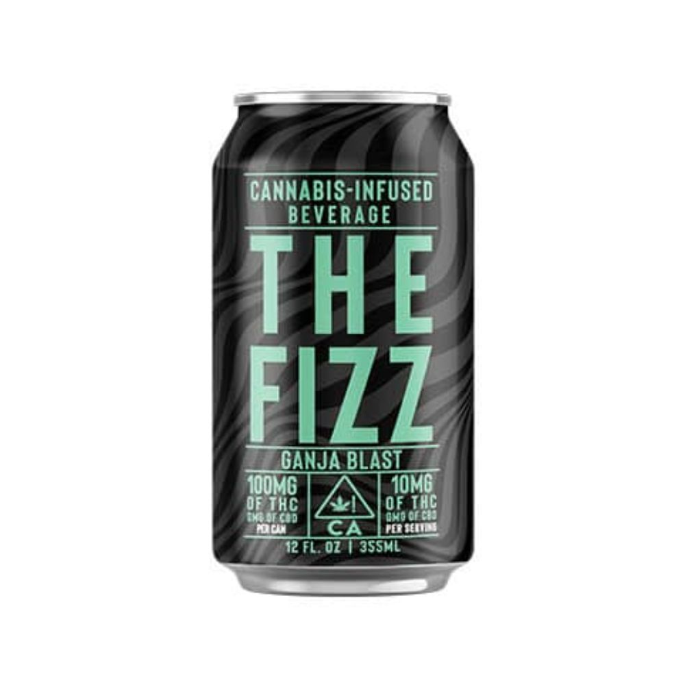 GANJA BLAST FIZZ SPARKLING WATER 100MG