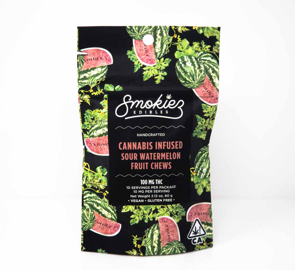 SMOKIEZ SOUR WATERMELON GUMMIES