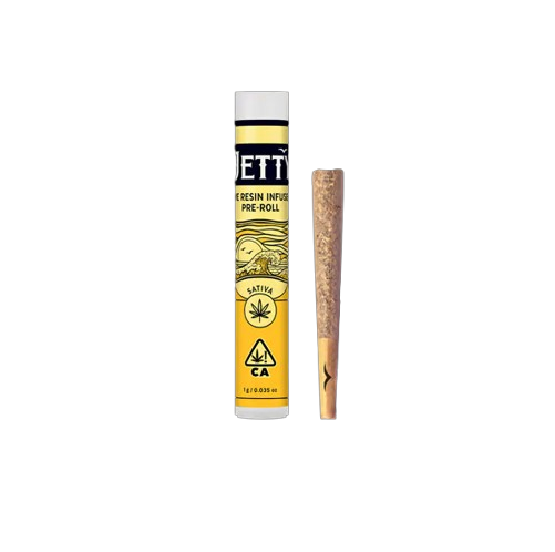 JETTY EXTRACTS - STRAWNANA MAC X SHERBET HAZE LIVE RESIN PREROLL 1G