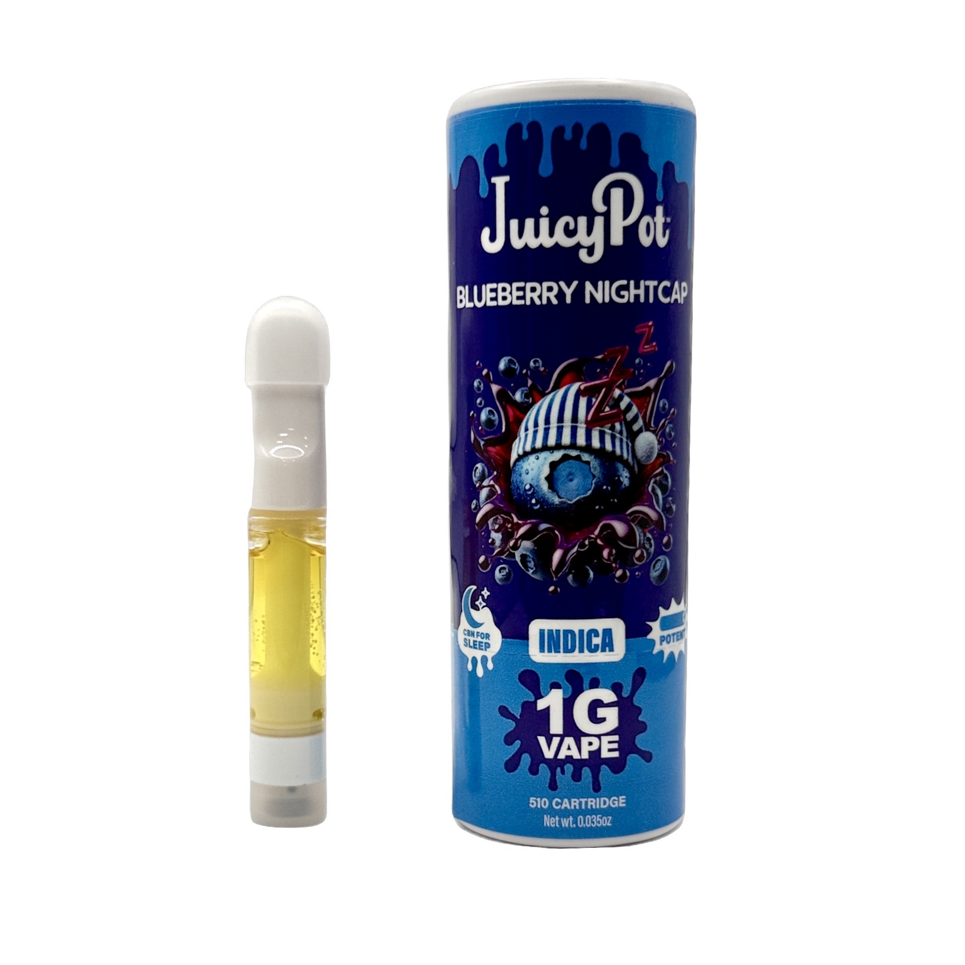 BLUEBERRY NIGHTCAP CBN CARTRIDGE 1G