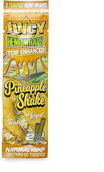 PINEAPPLE SHAKE HEMP WRAP 2/PK