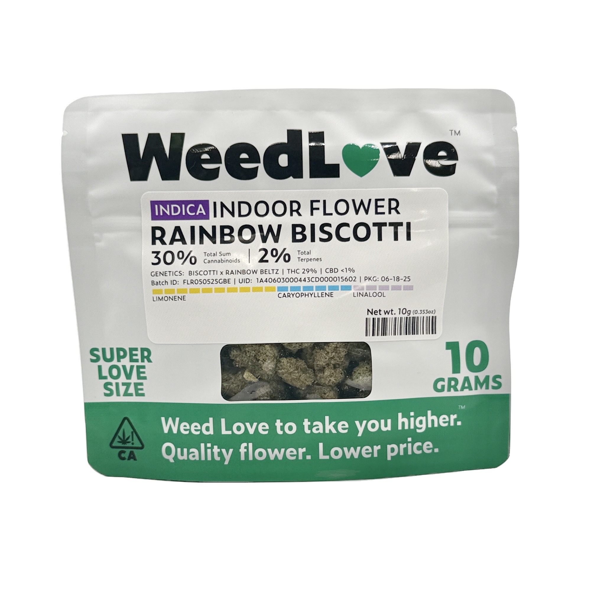 Rainbow Biscotti 10g