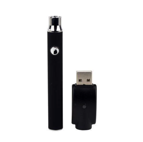 BLACK PUSH BUTTON BATTERY W/ CHARGER
